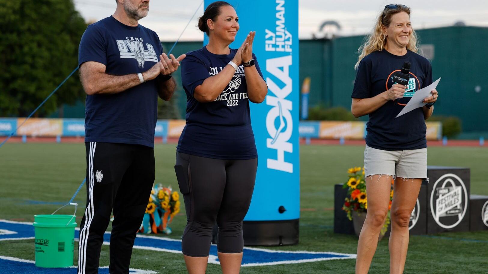 Collegiate School of Medicine and Bioscience program honored as Festival of Miles beneficiary